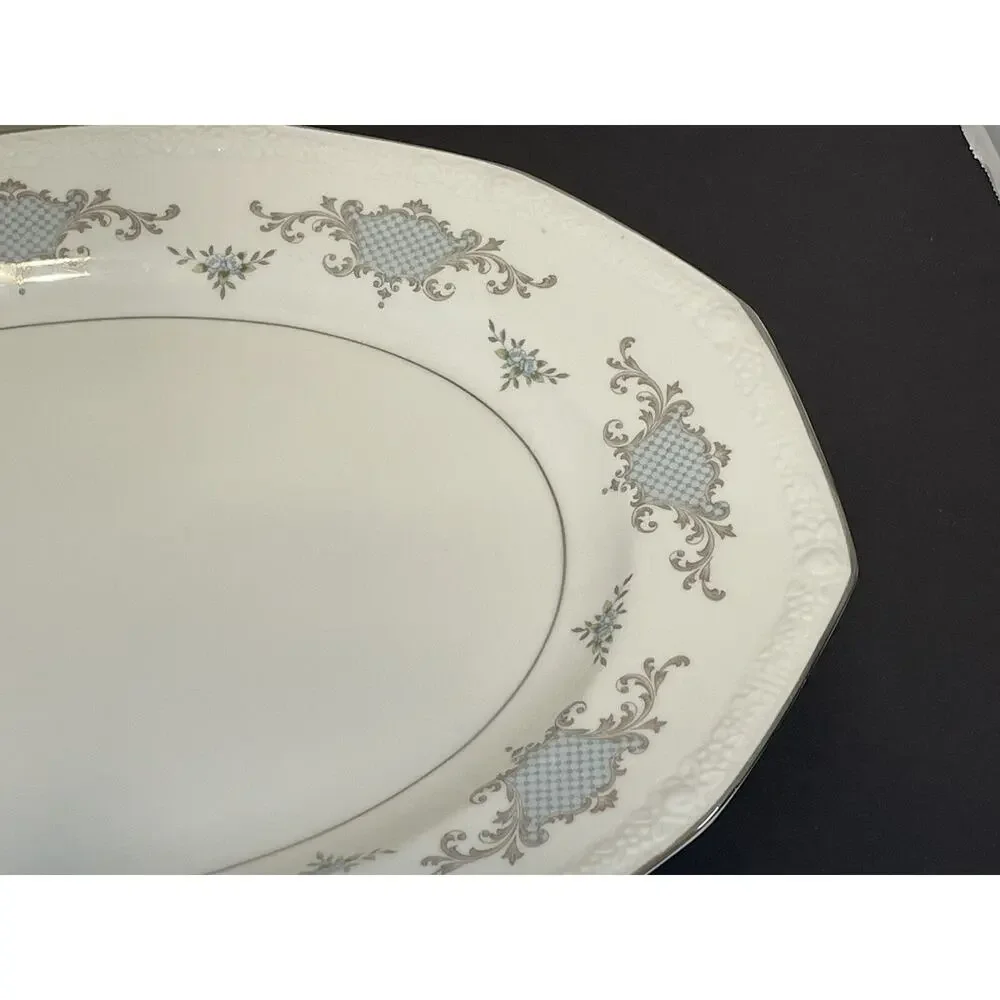 Harmony House Monique 3652 Fine‎ China Oval Serving Platter Japan 13